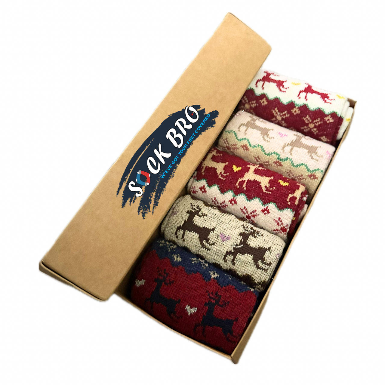 Cozy Christmas Novelty Sock Bundle - 5 Pack