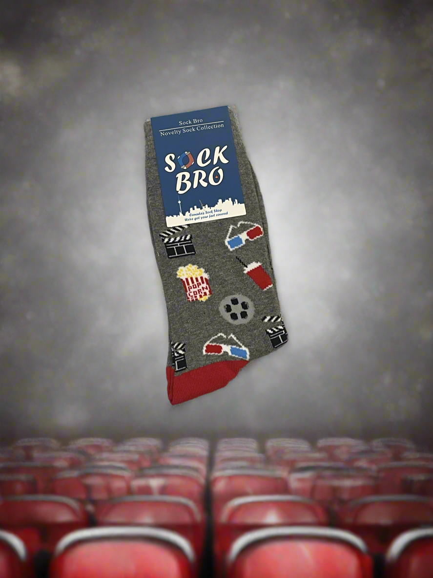 Grey Movie Socks