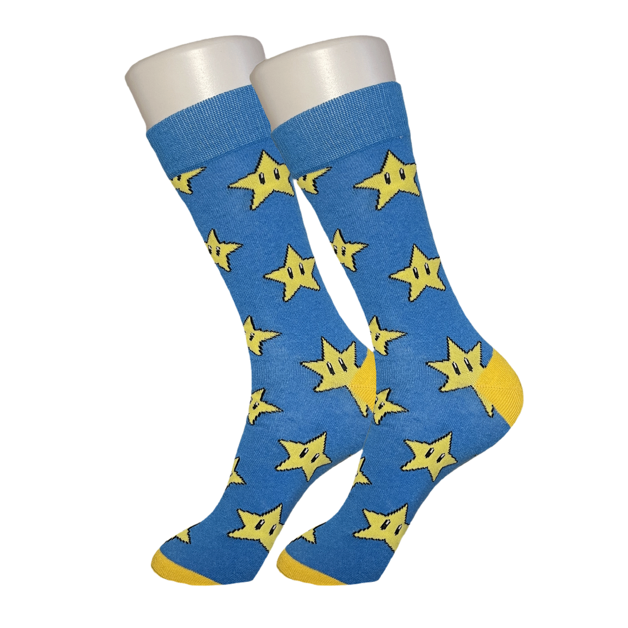 Blue Shining Star Socks