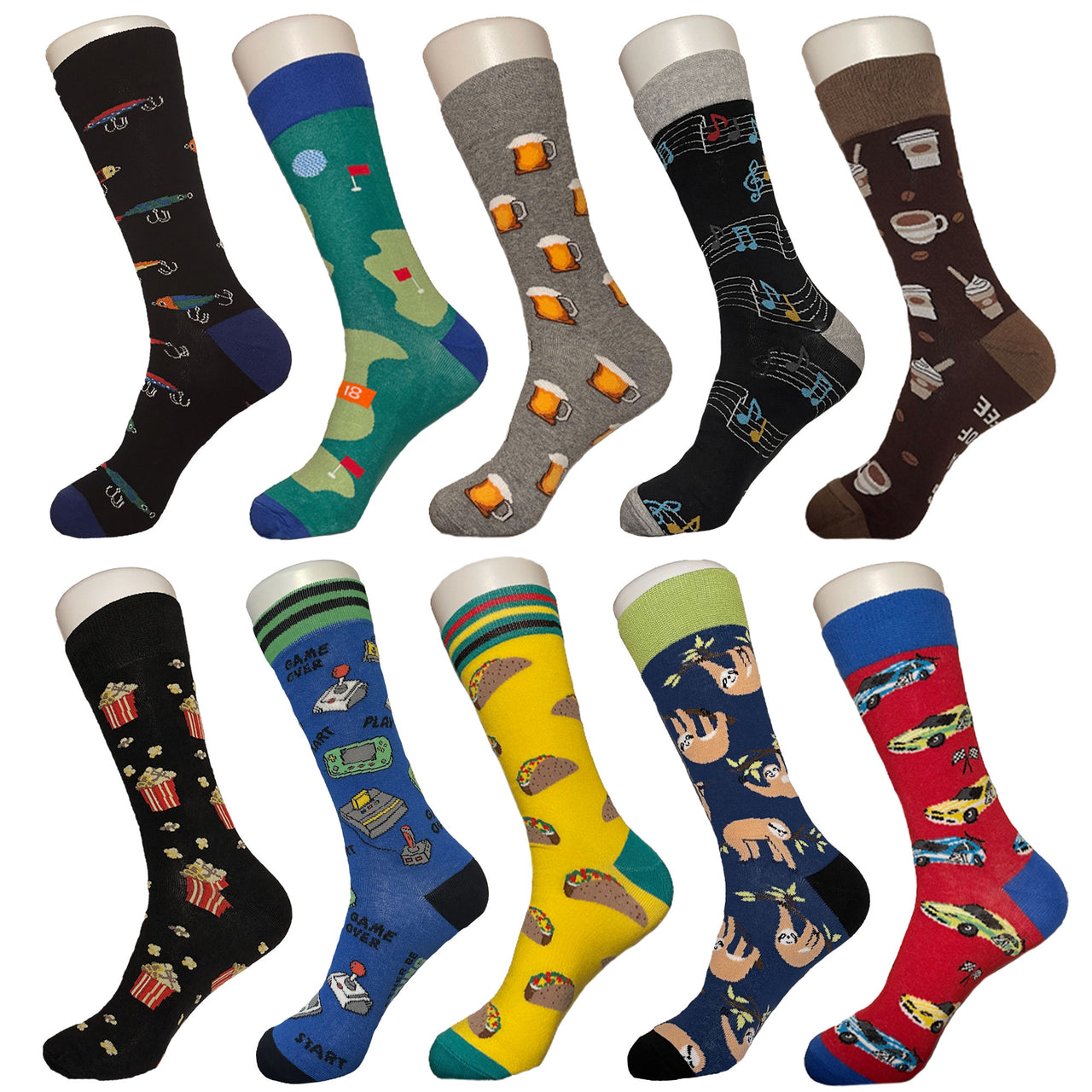 Novelty Sock Bundle - 10 Pack