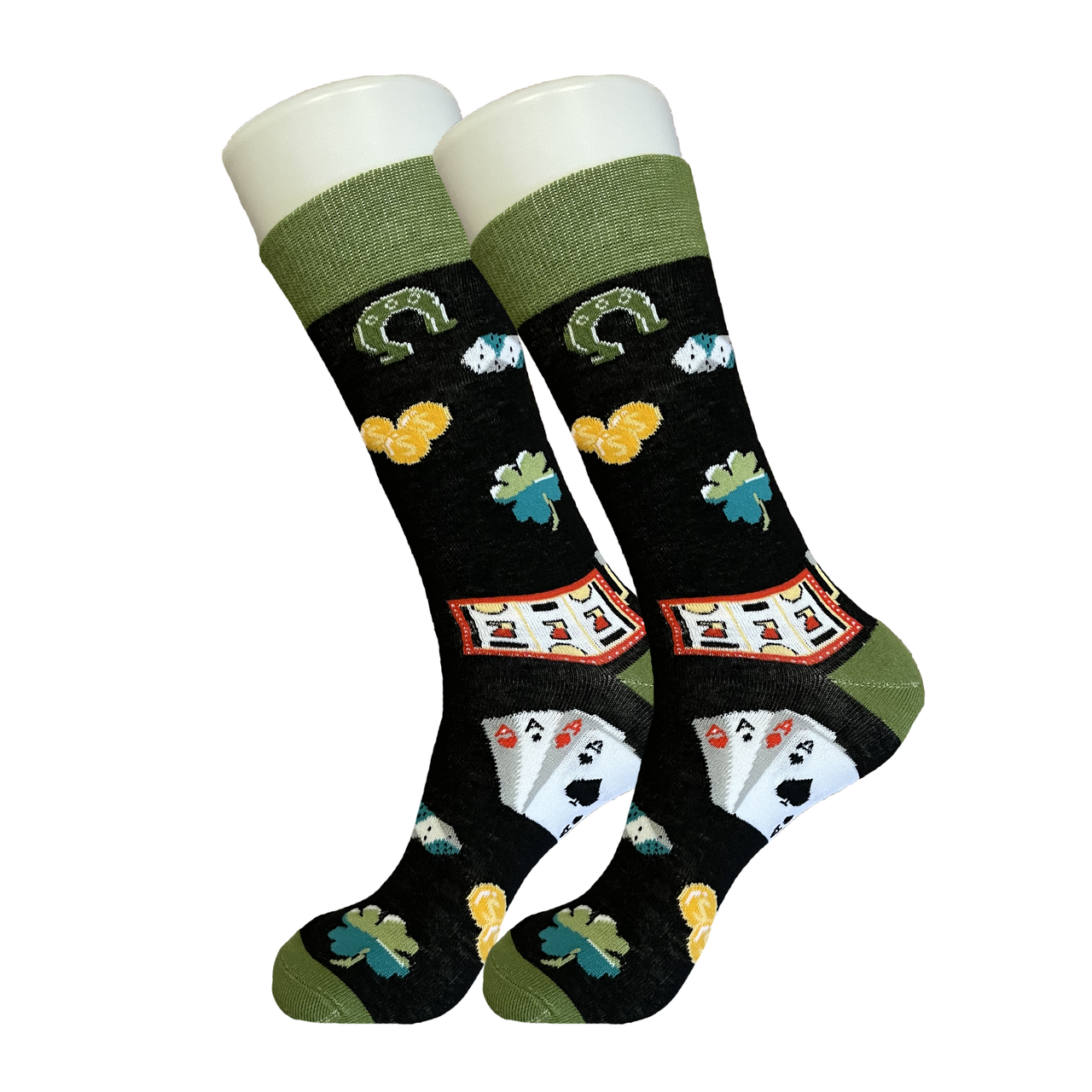 Black Casino Socks