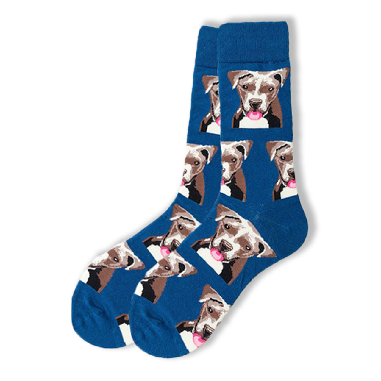 Blue Dog Socks