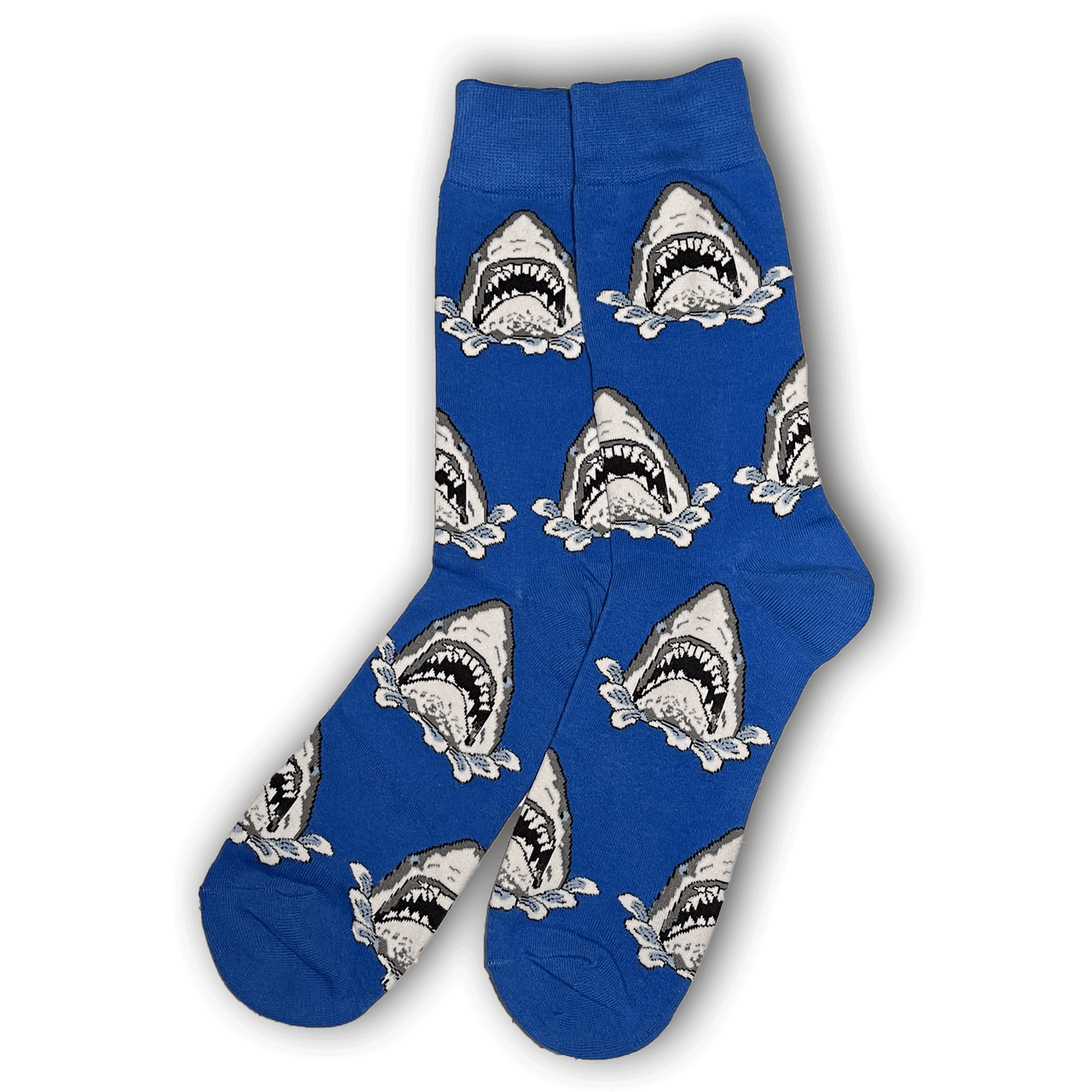 Blue Shark Socks