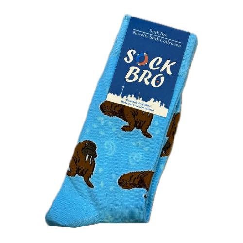 Blue Walrus Socks