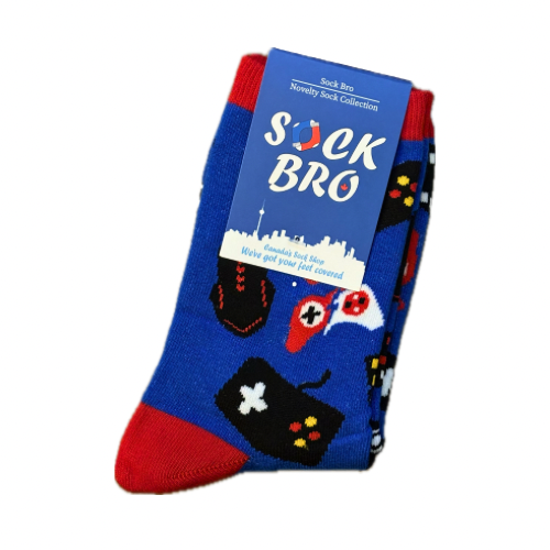 Blue Gamer Socks