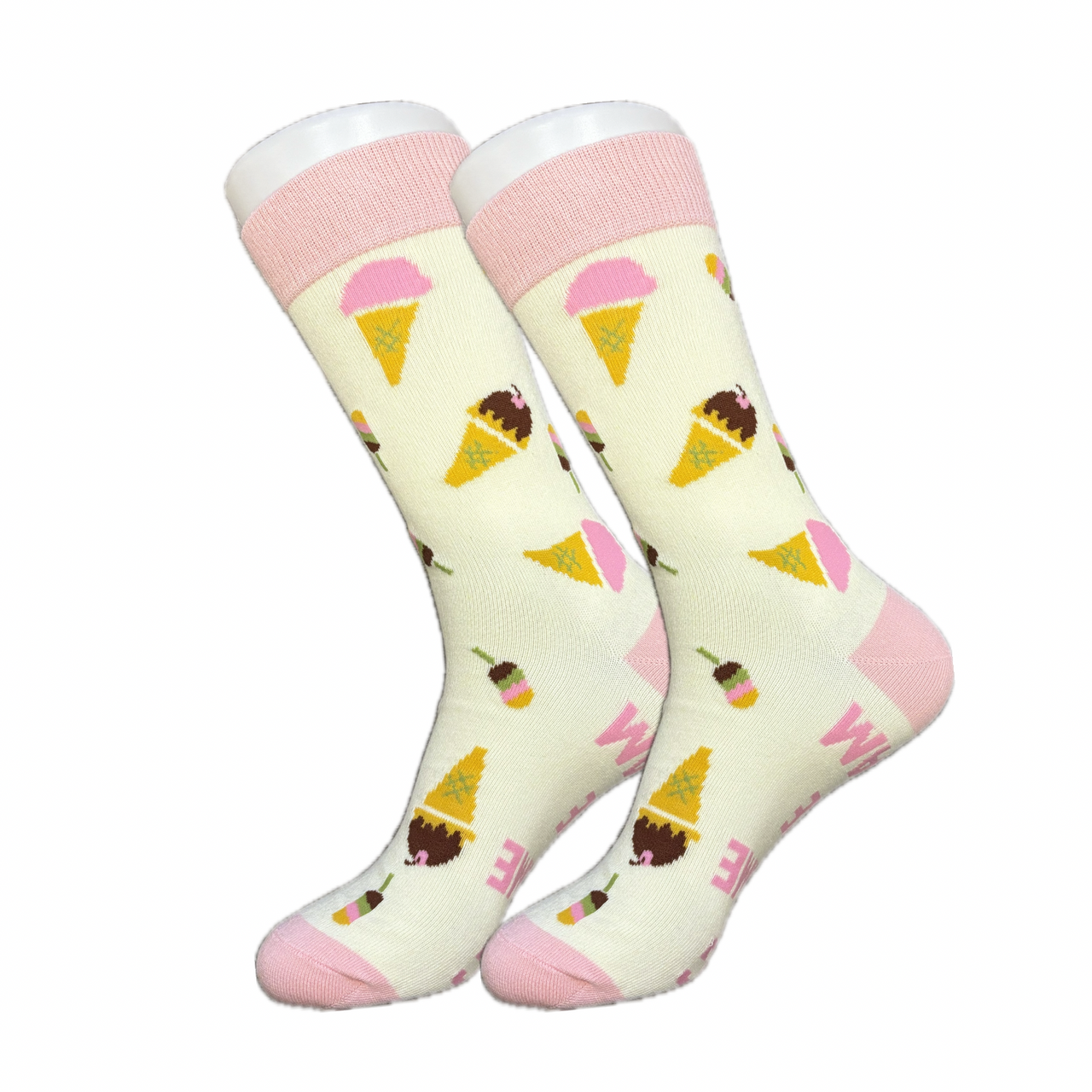 Pink Icecream Socks