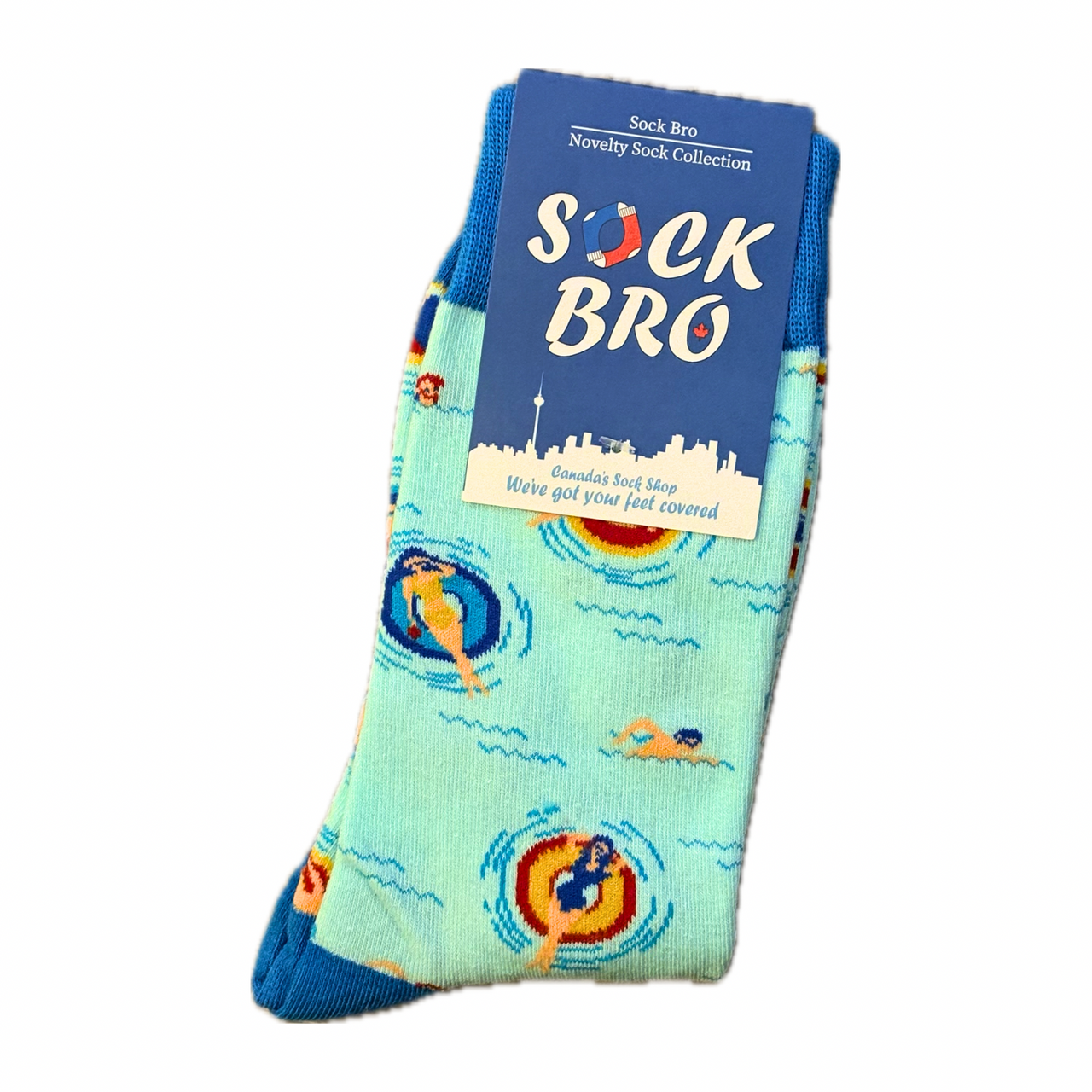 Blue Swimmer Socks