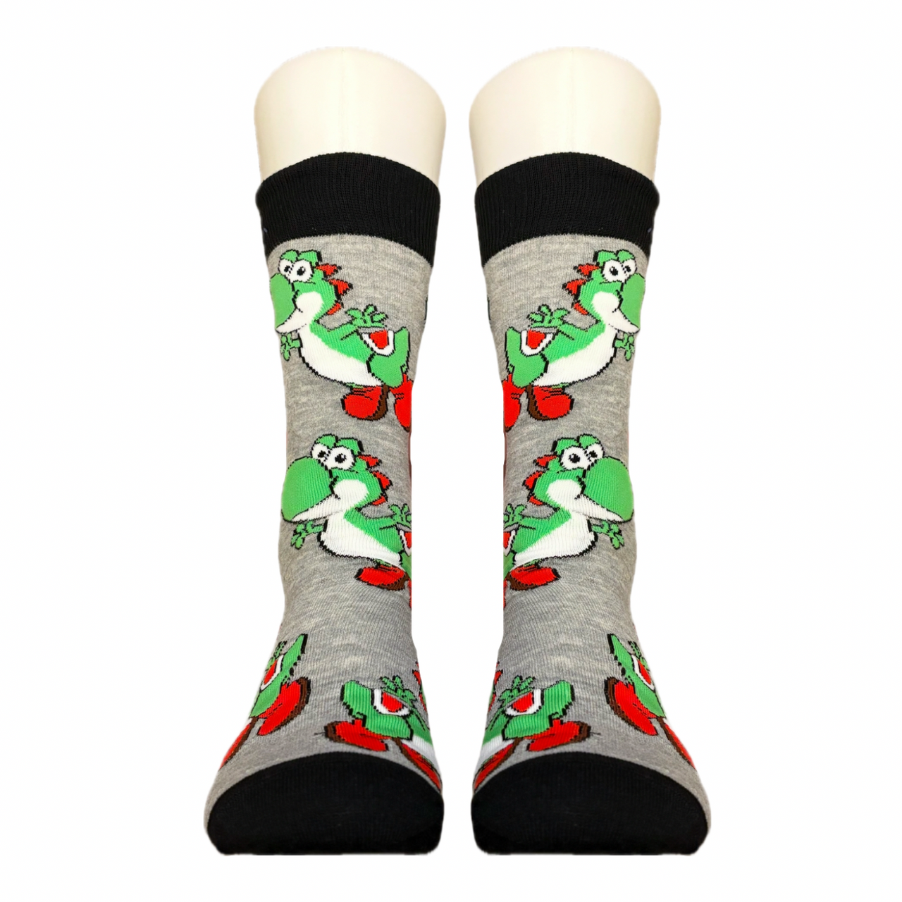 Grey Yoshi Socks