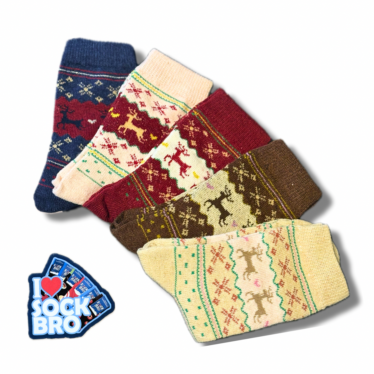 Cozy Christmas Novelty Sock Bundle - 5 Pack