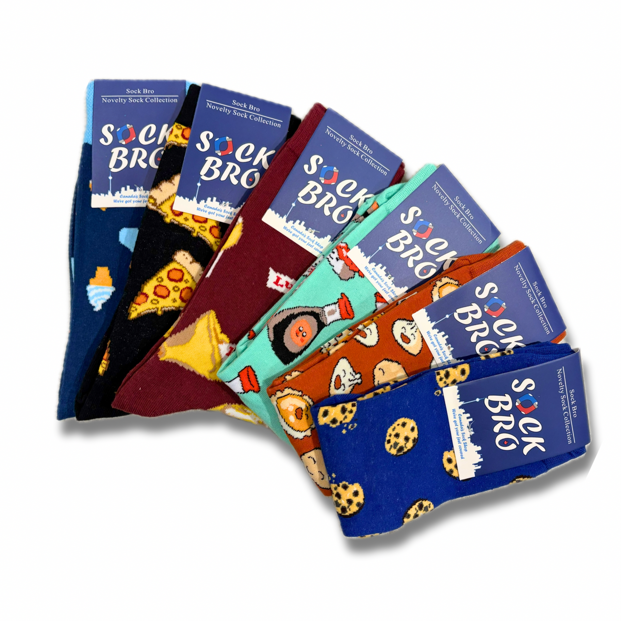 Women's Food Lover Sock Bundle - 6 Pack