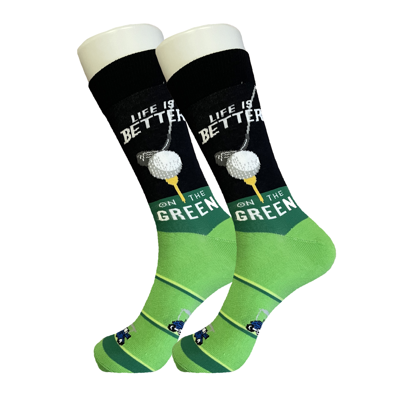 On the Green Golf Socks