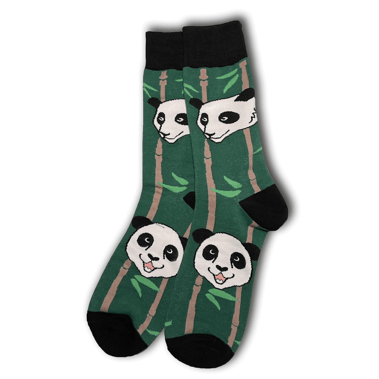 Green Panda Socks