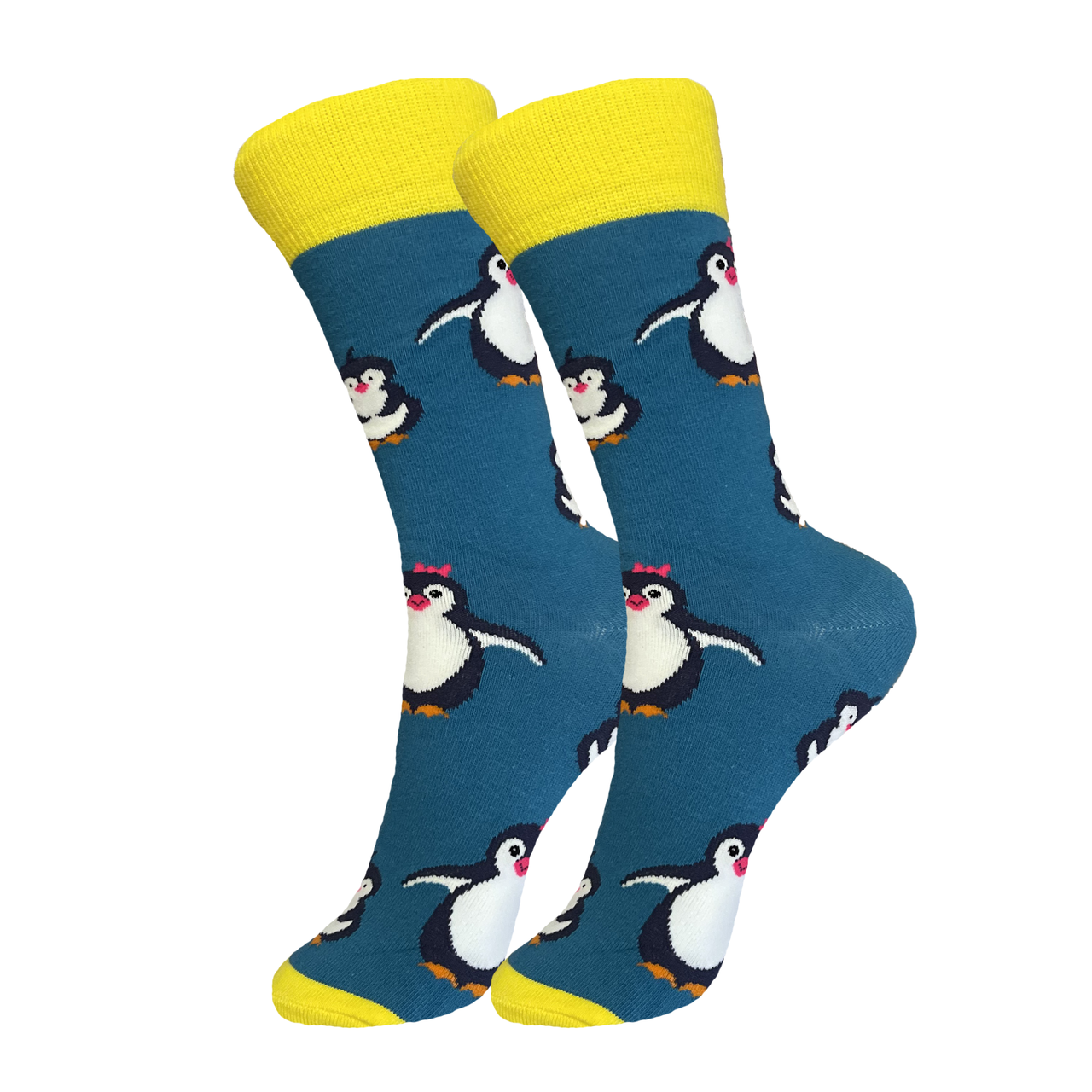 Penguin with Bow Socks