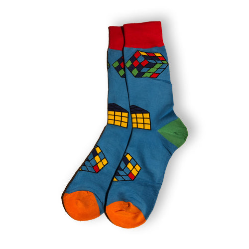 Rubik's Cube Socks