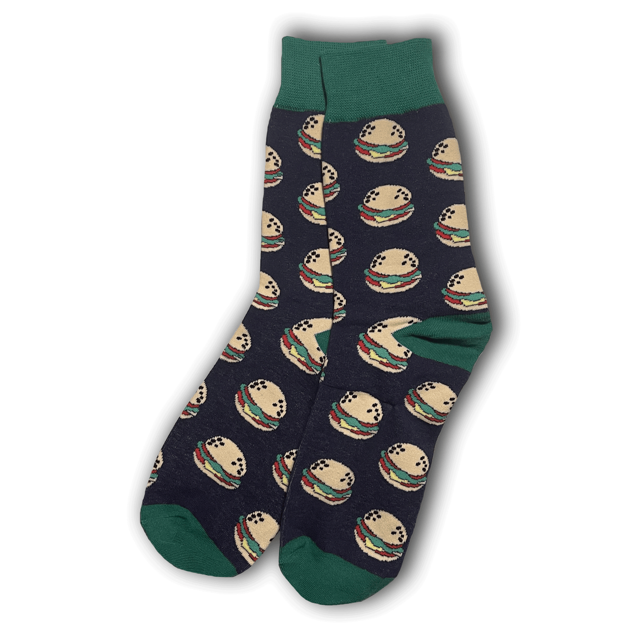 Black Burger Socks