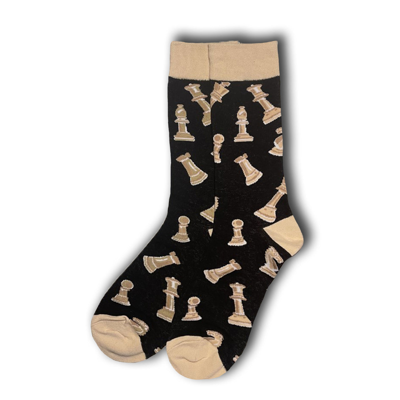 Black Chess Socks