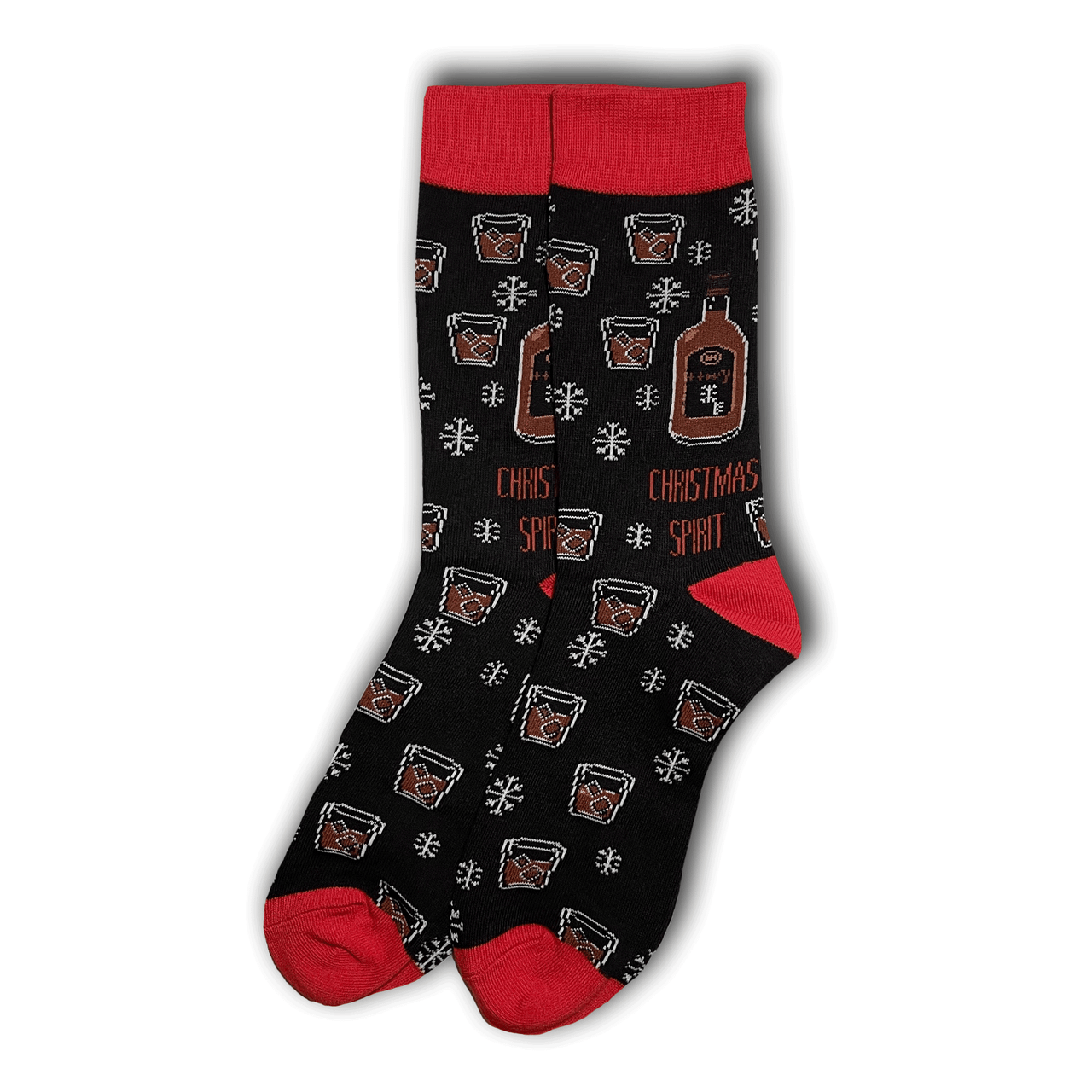 Black Winter Whiskey Socks