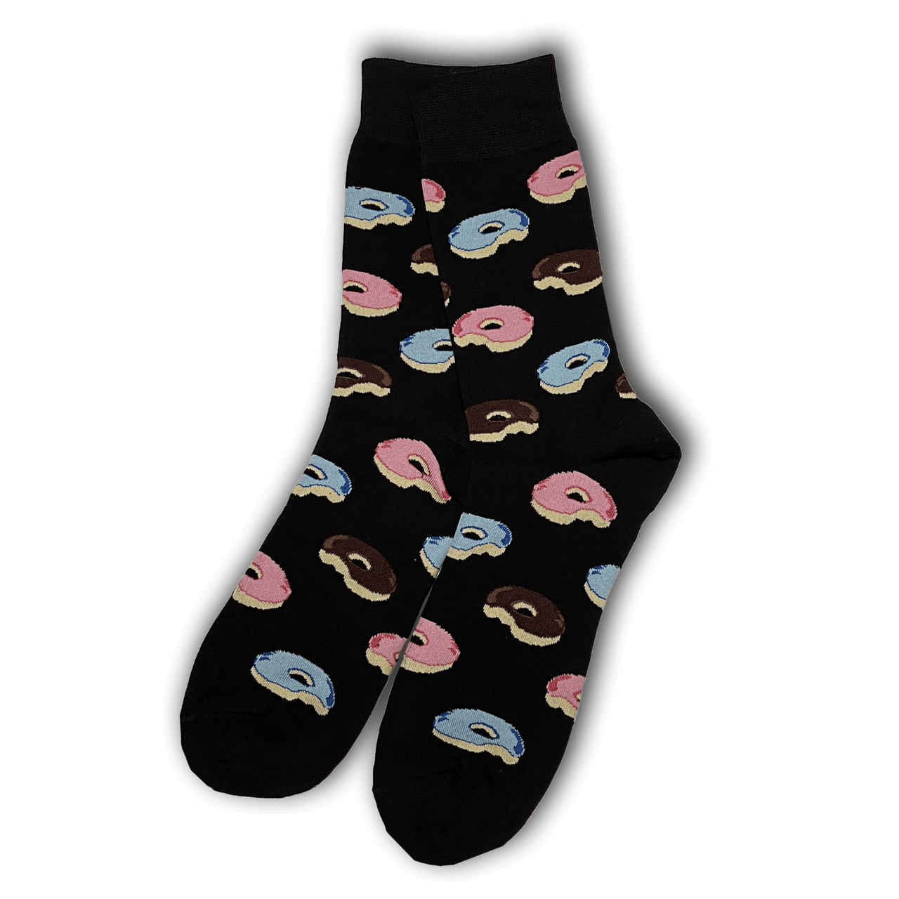 Black Donut Socks