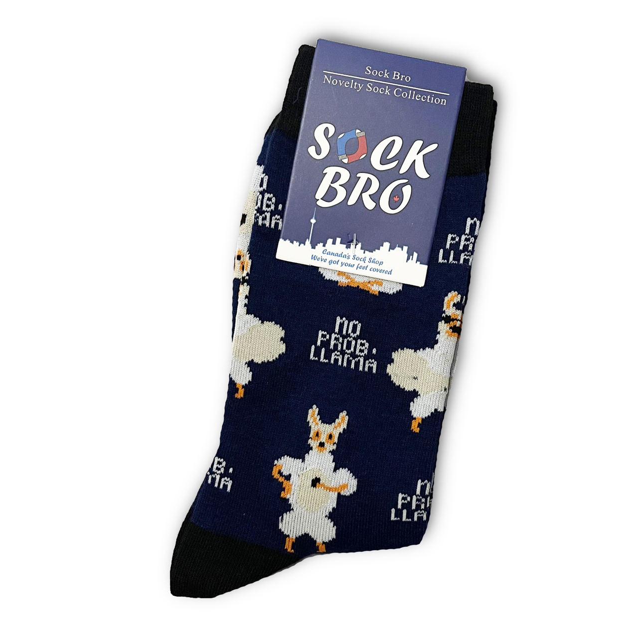 Blue Llama Socks