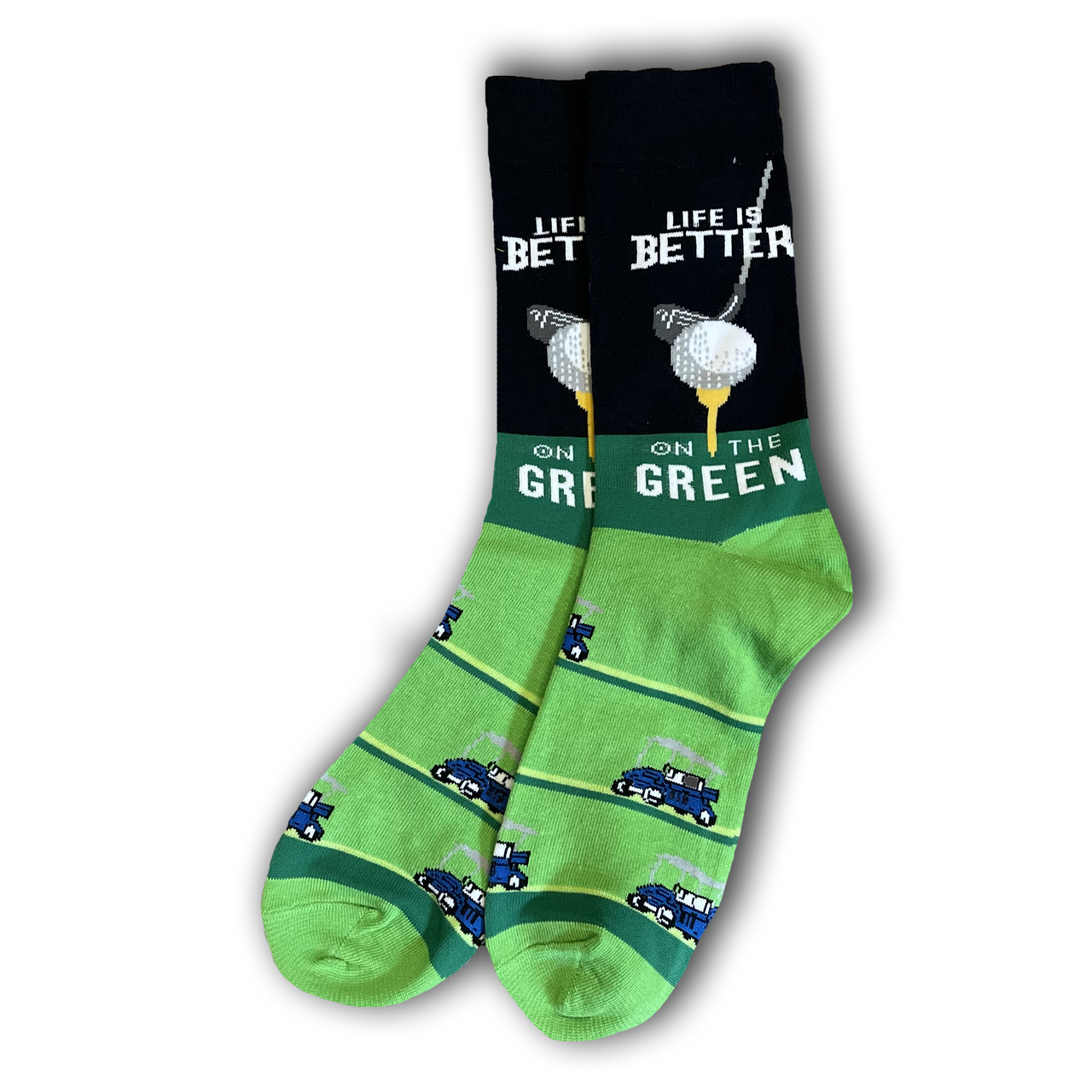 On the Green Golf Socks