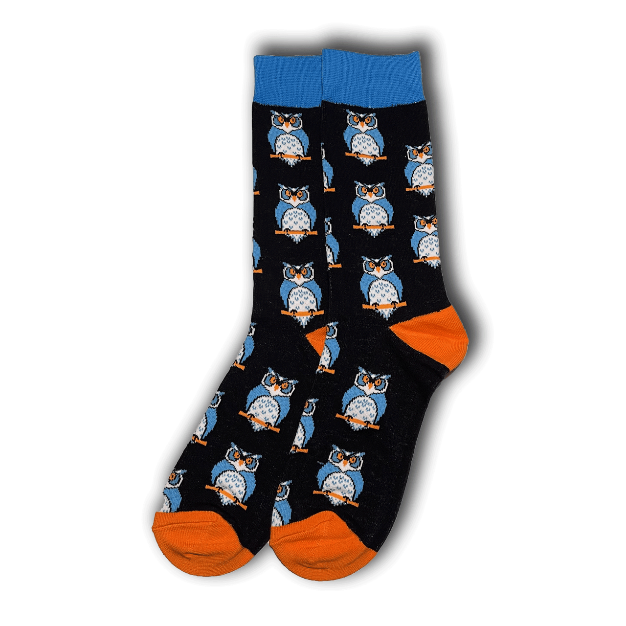 Black Owl Socks