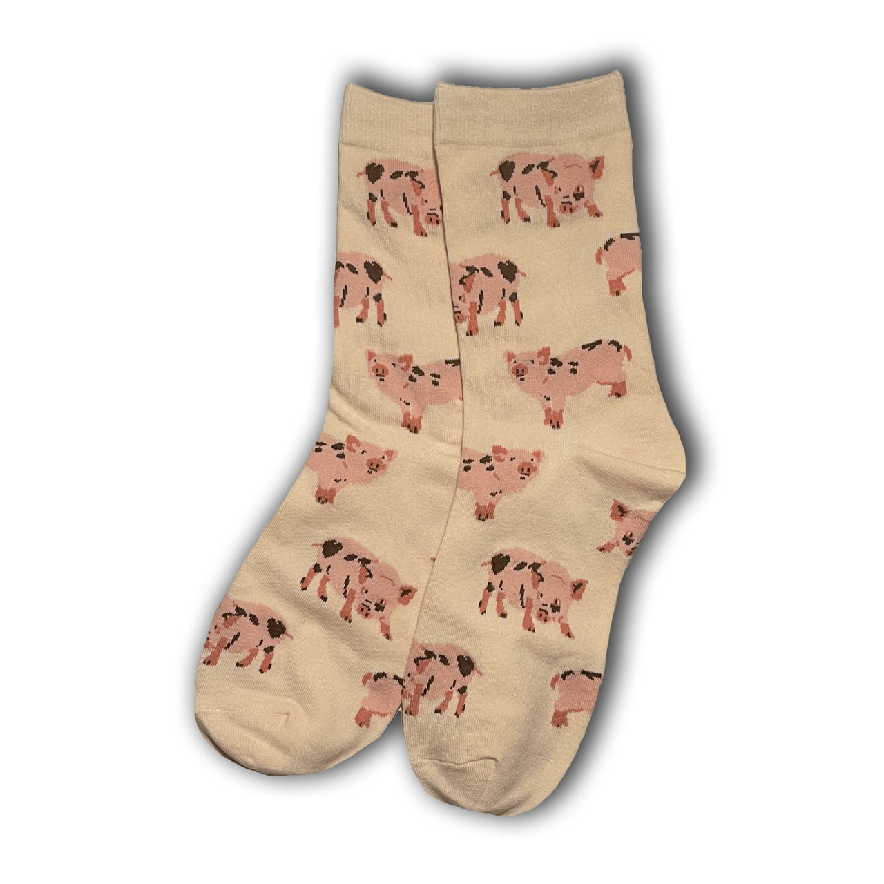 White Pig Socks