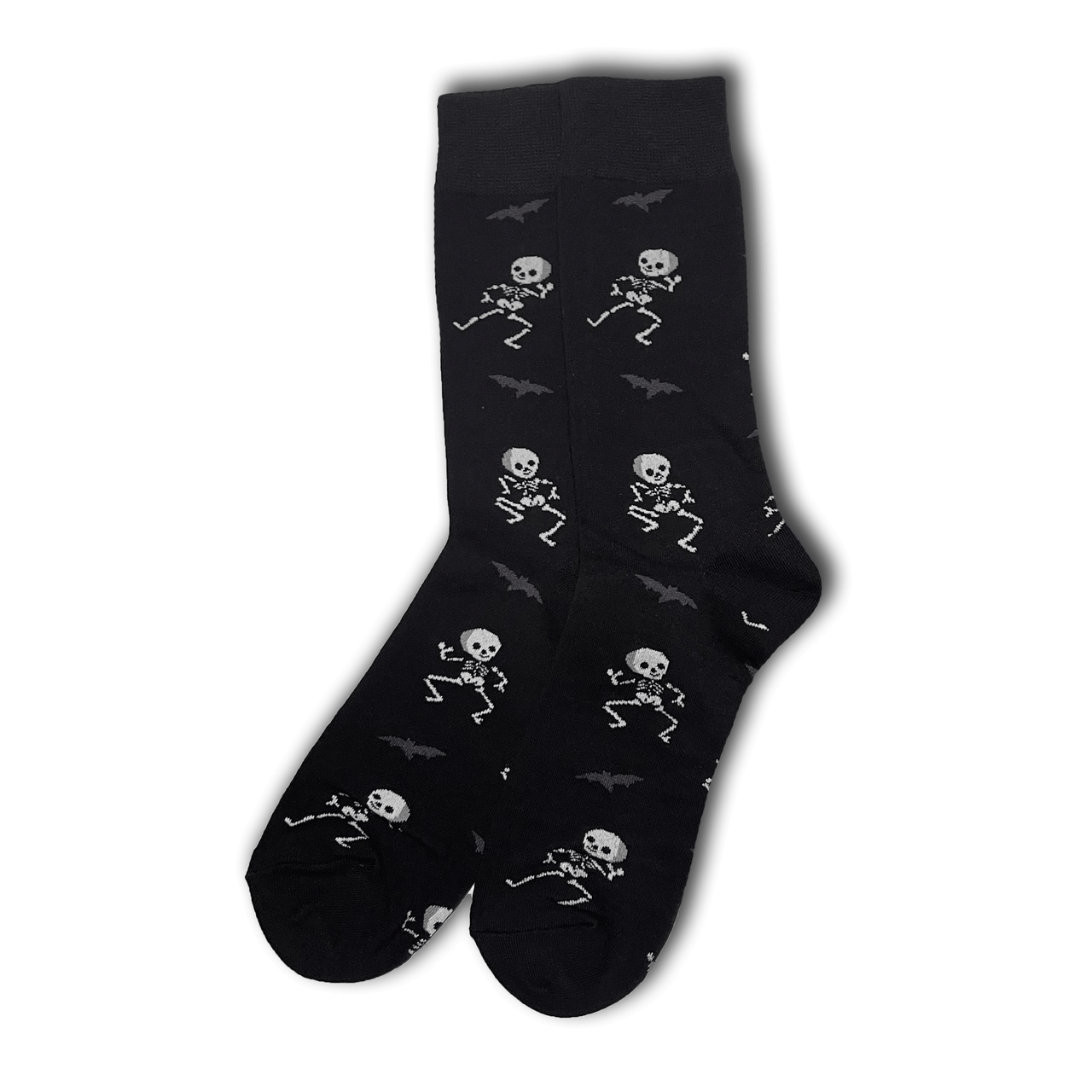 Black Skeleton Socks