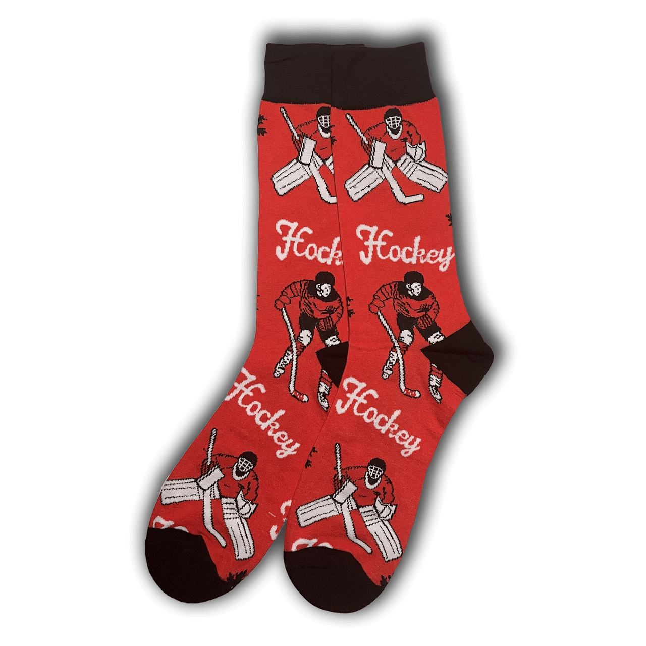 Red Hockey Socks