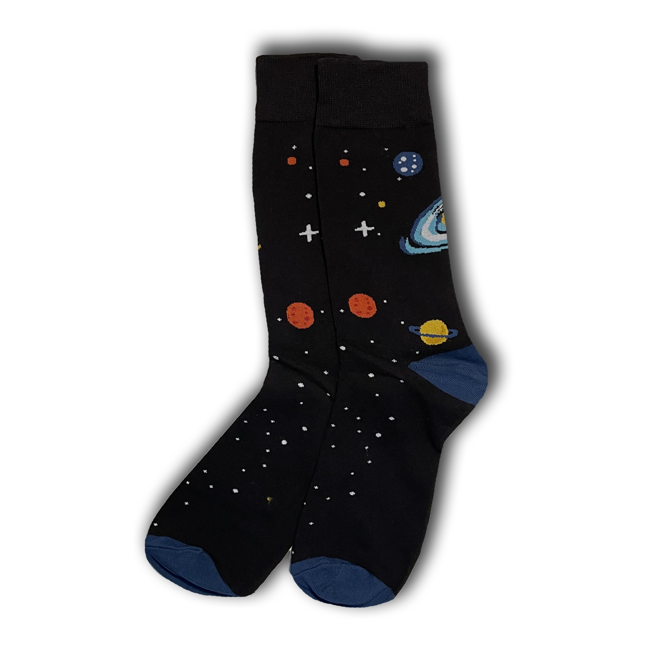 Black Space Socks