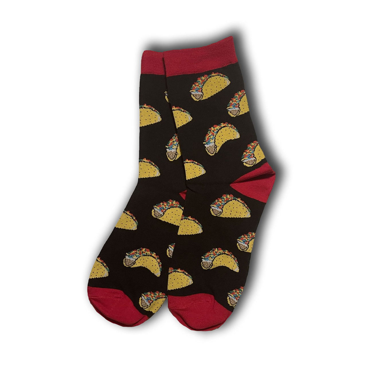 Women's Black Taco Socks