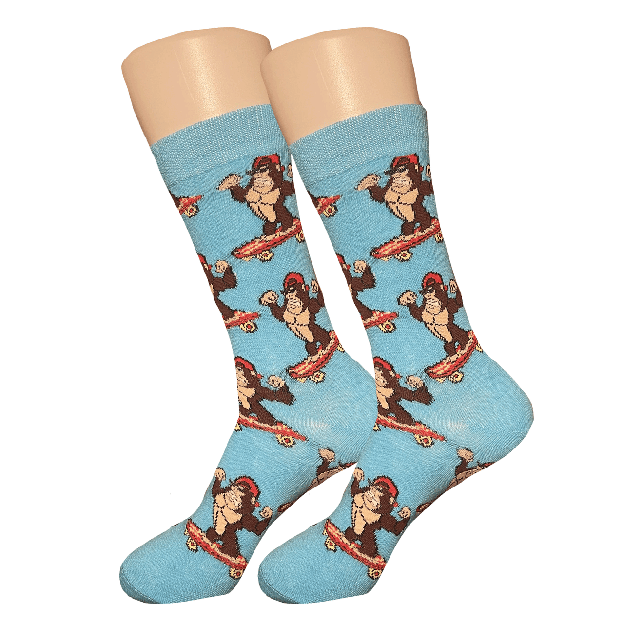 Skateboarding Gorilla Socks