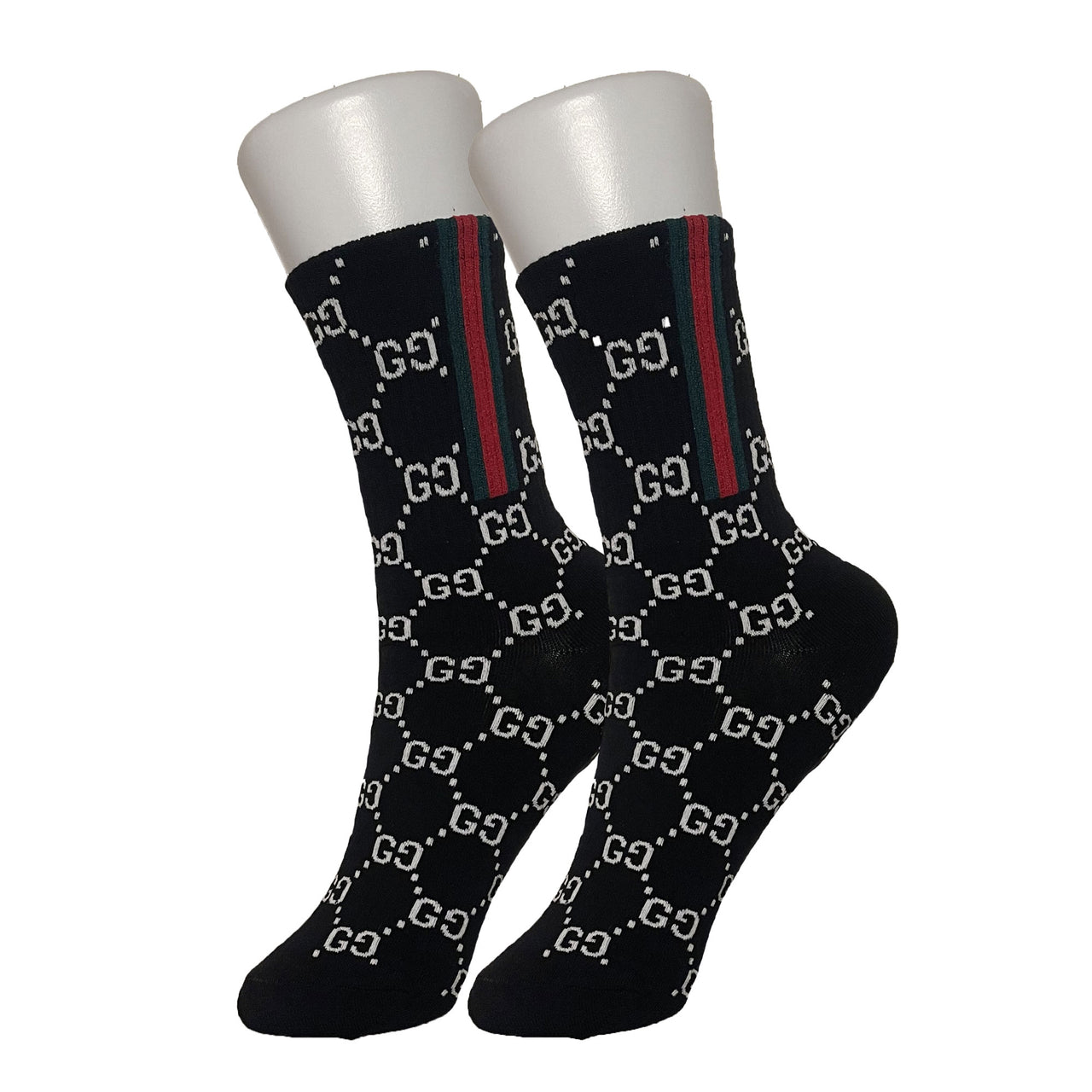 Black Designer Socks