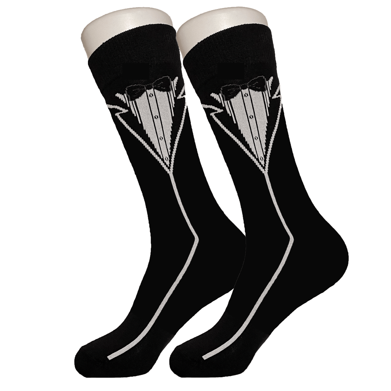 Black Tuxedo Socks