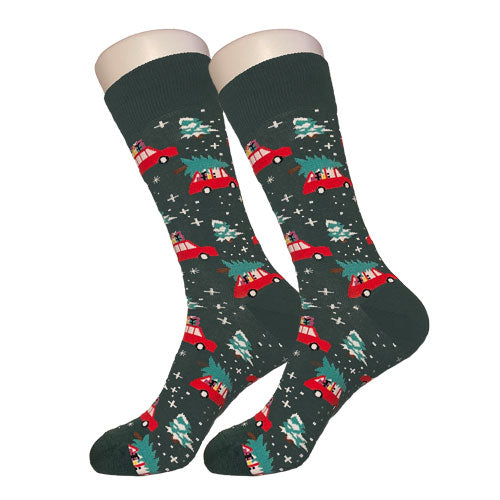 Christmas Tree Car Socks