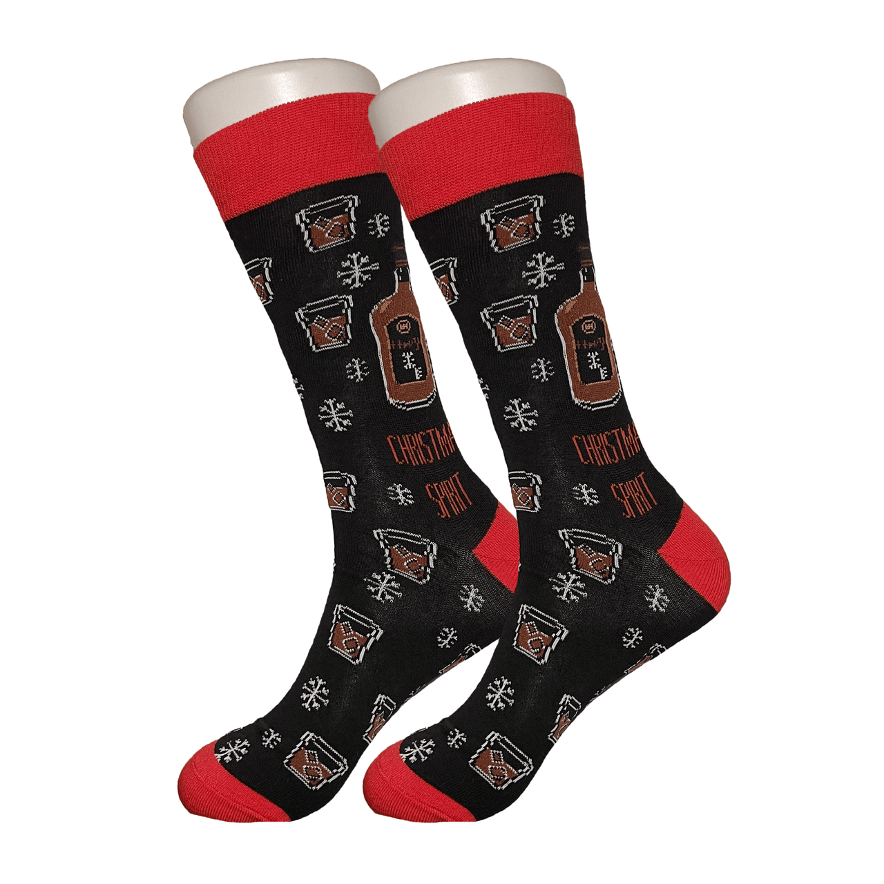 Black Winter Whiskey Socks