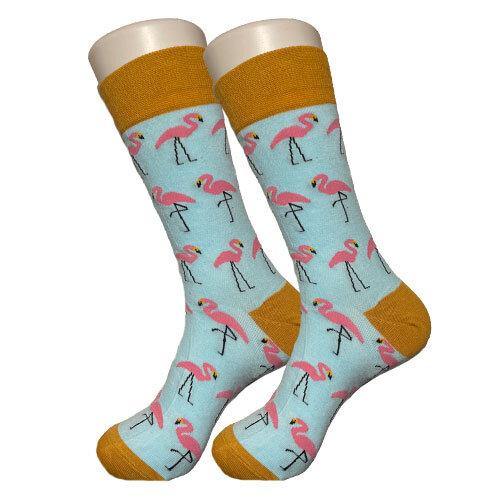 Pink Flamingo Socks.