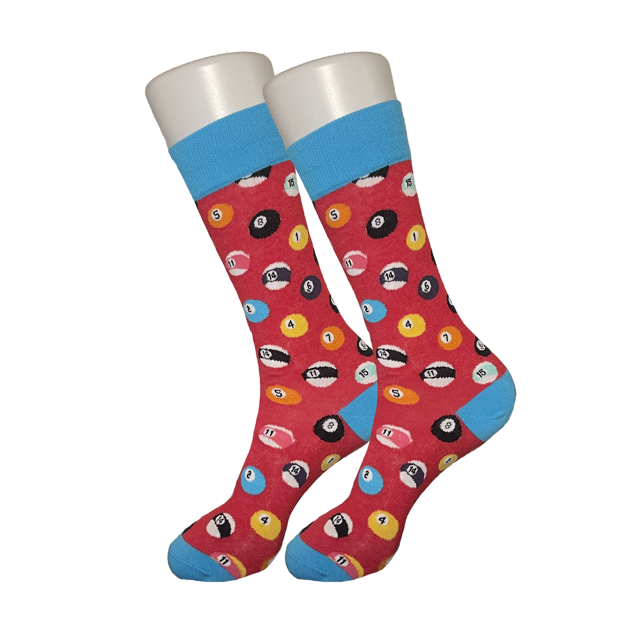 Red Pool Ball Socks