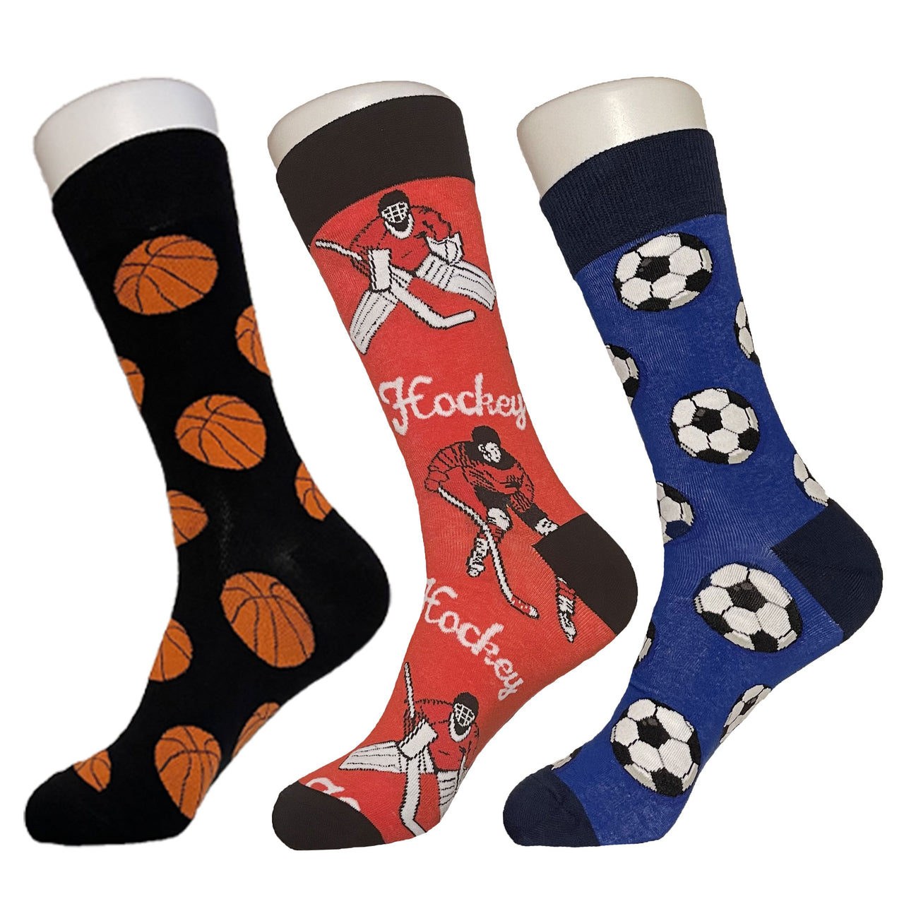 Hockey, Basketball, Soccer Bundle - 3 Pack