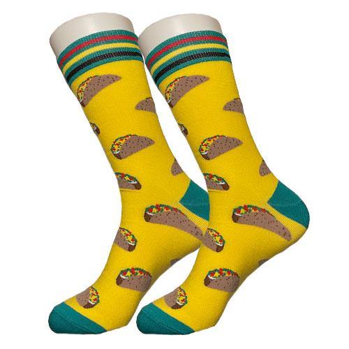 Yellow Taco Socks.