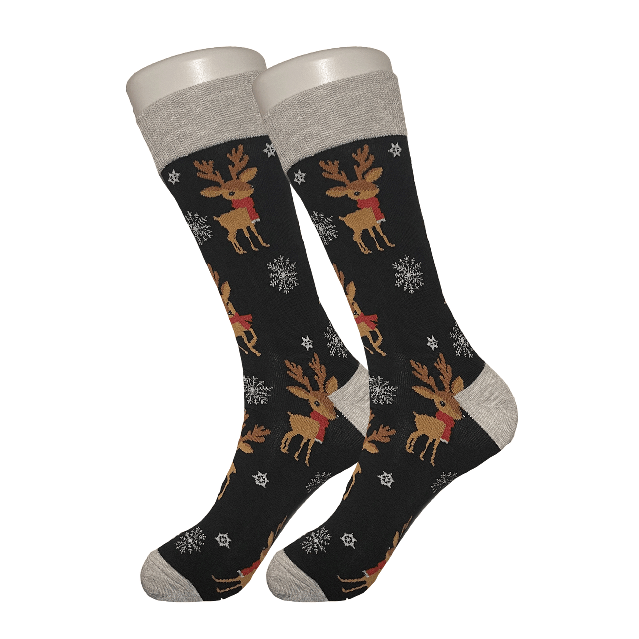 Reindeer Christmas Socks