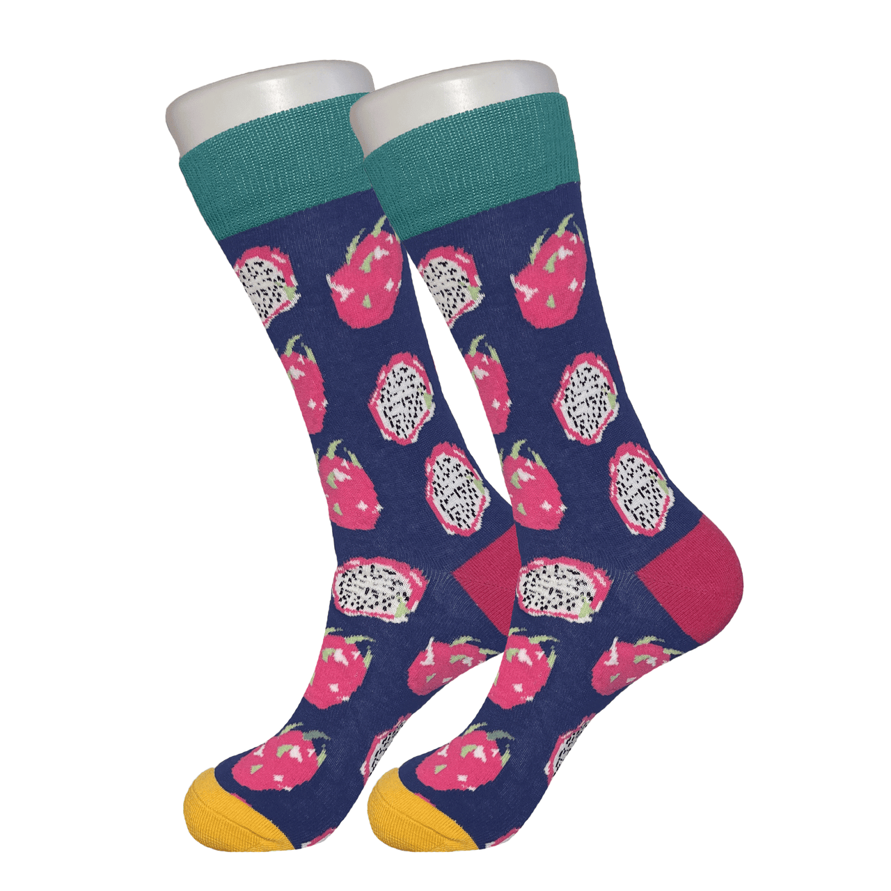 Blue Dragon Fruit Socks