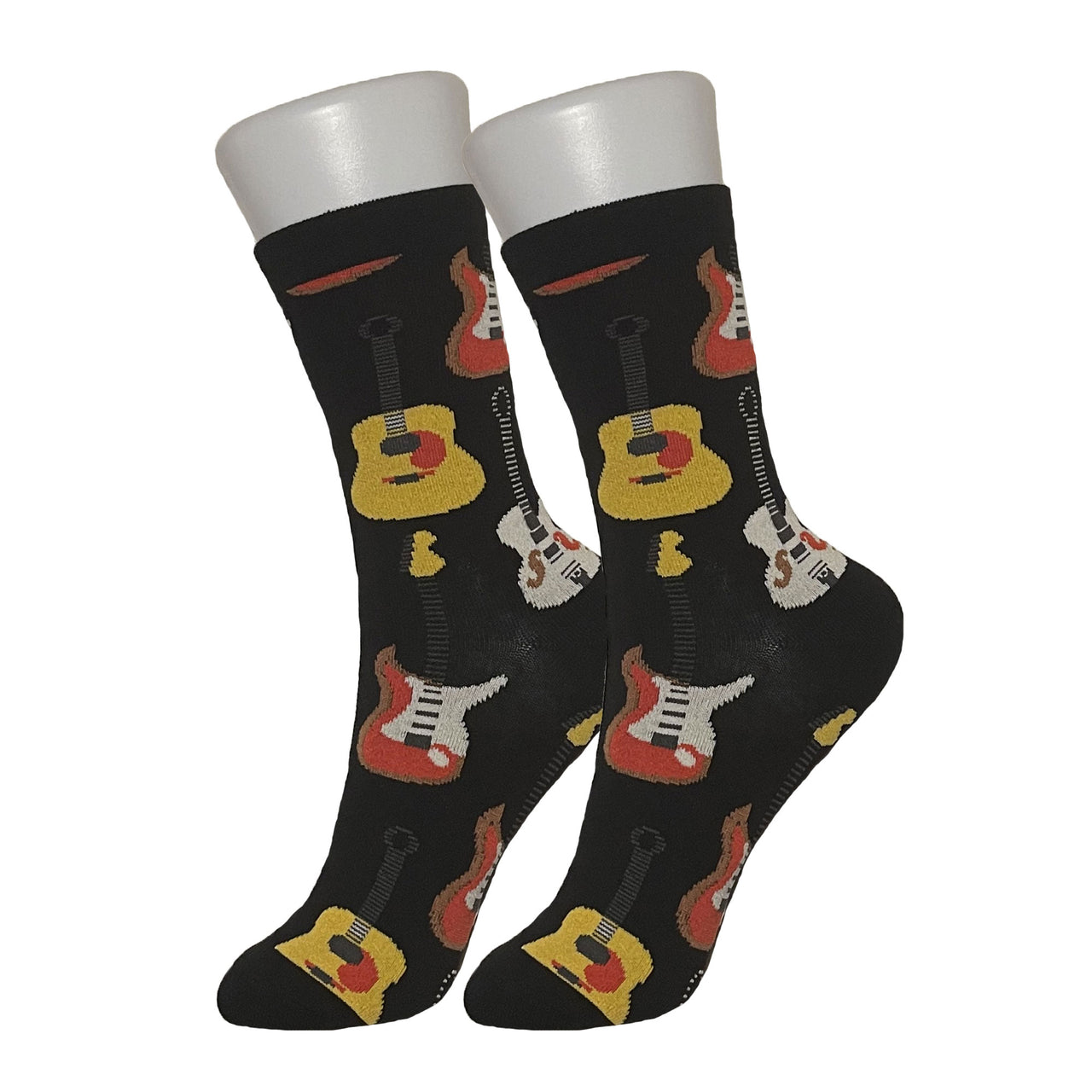 Black Mixed Guitar Socks