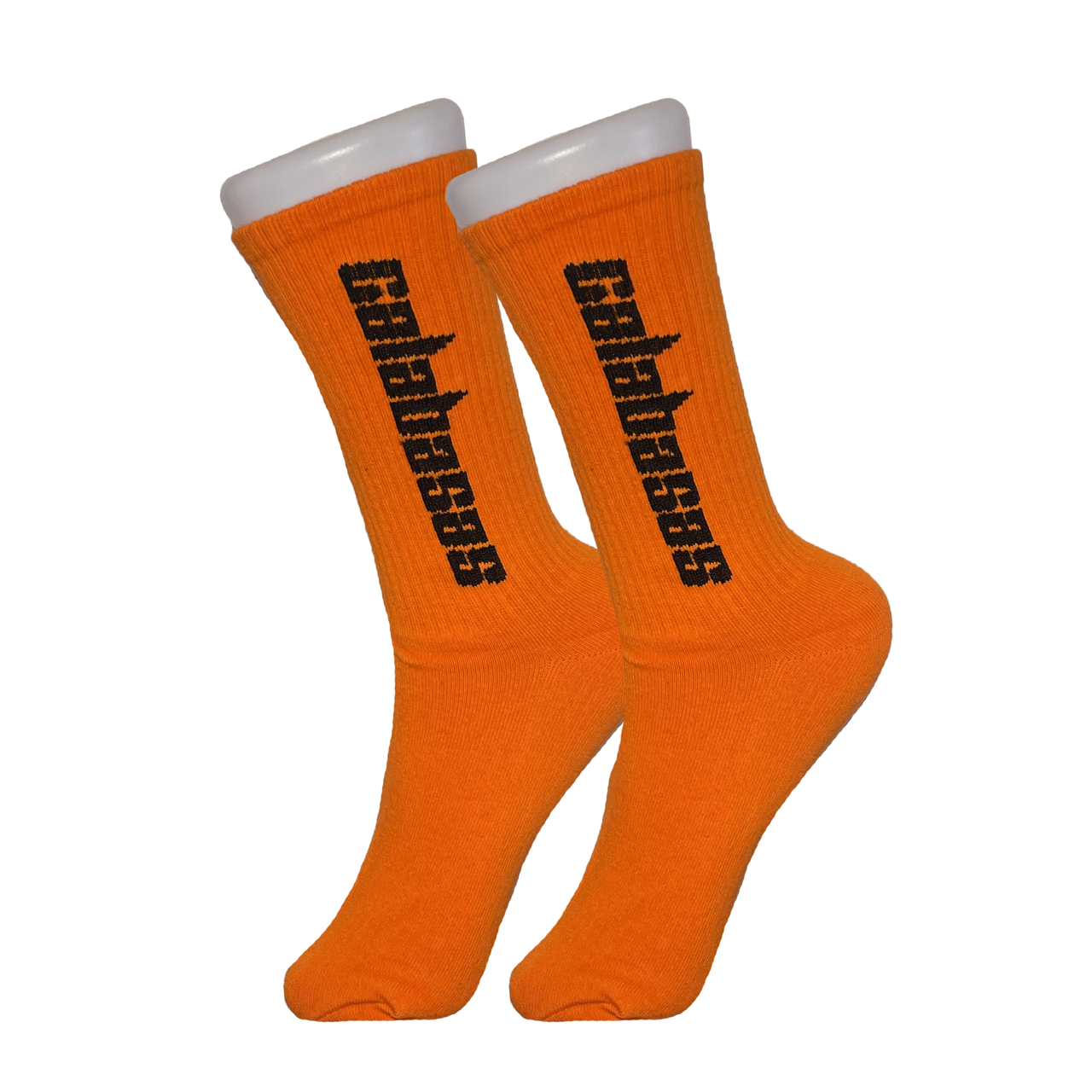 Orange Calabasas Socks