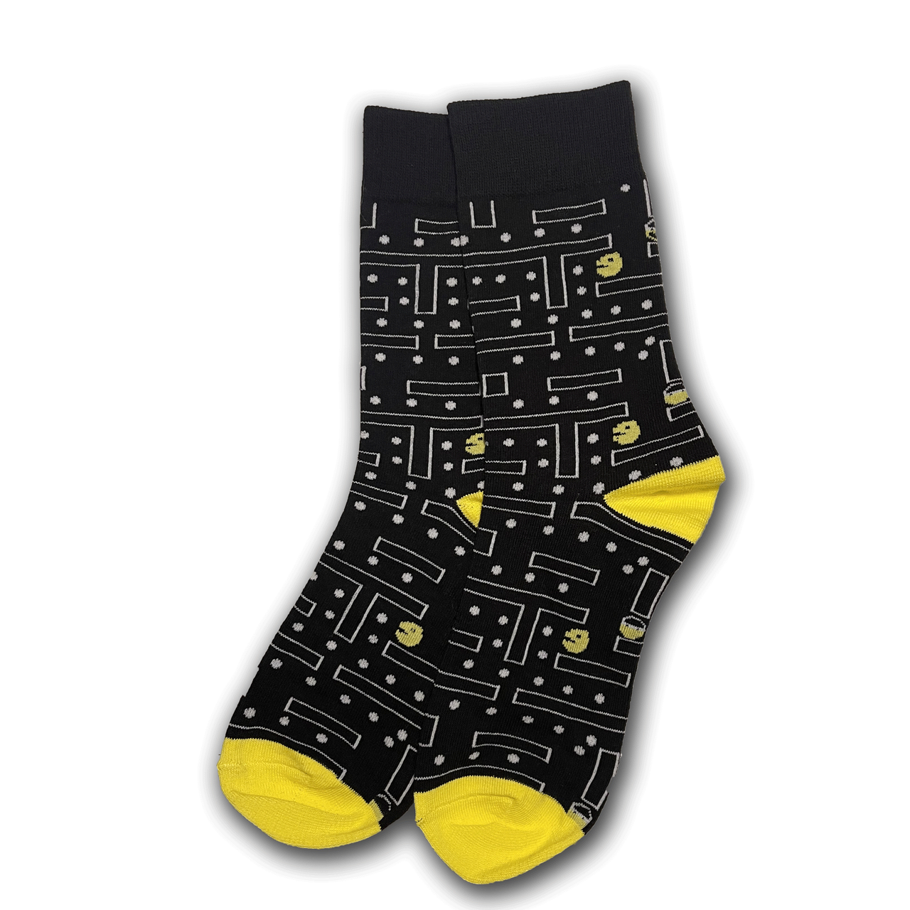 Black Pacman Socks - Sock Bro 