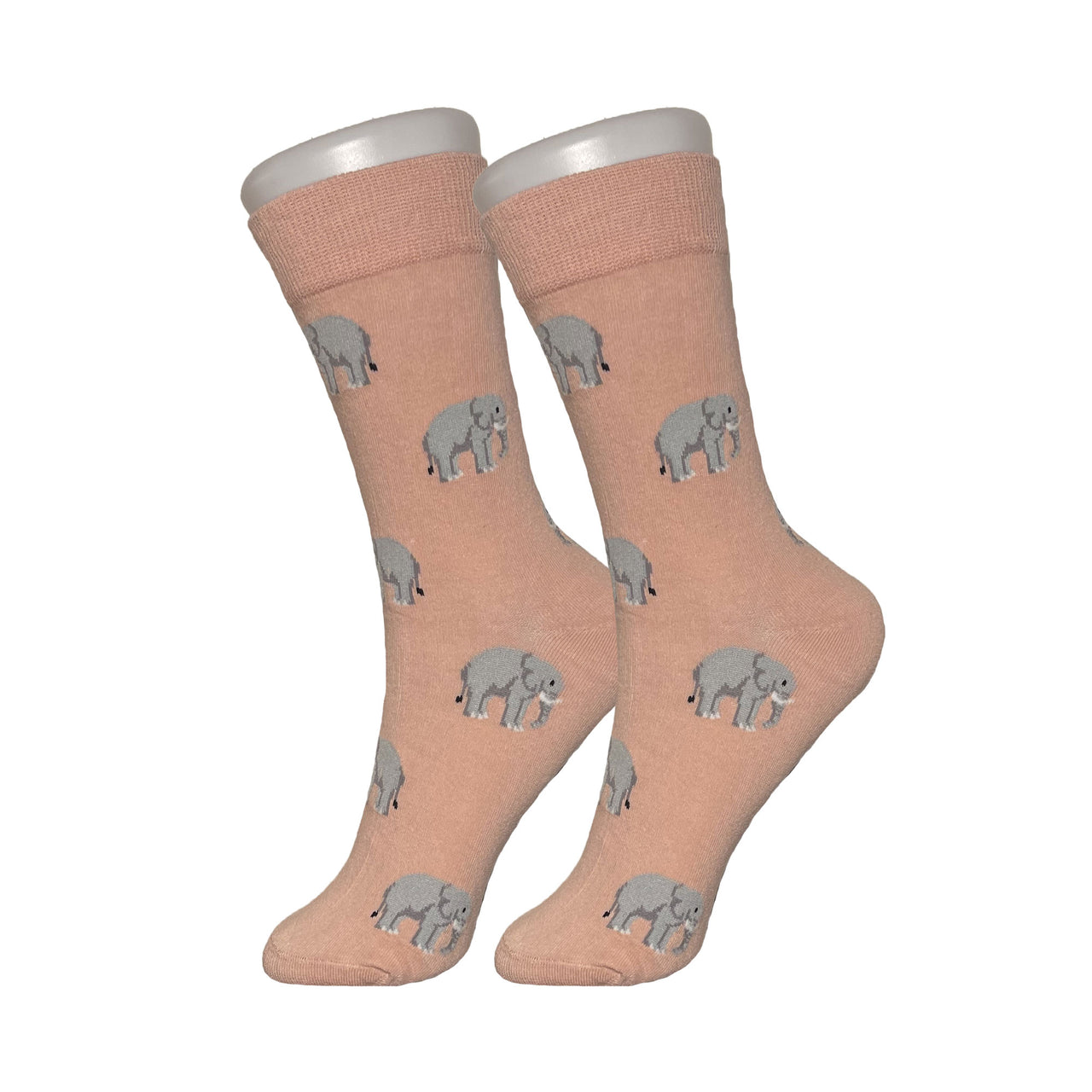 Pink Elephant Socks