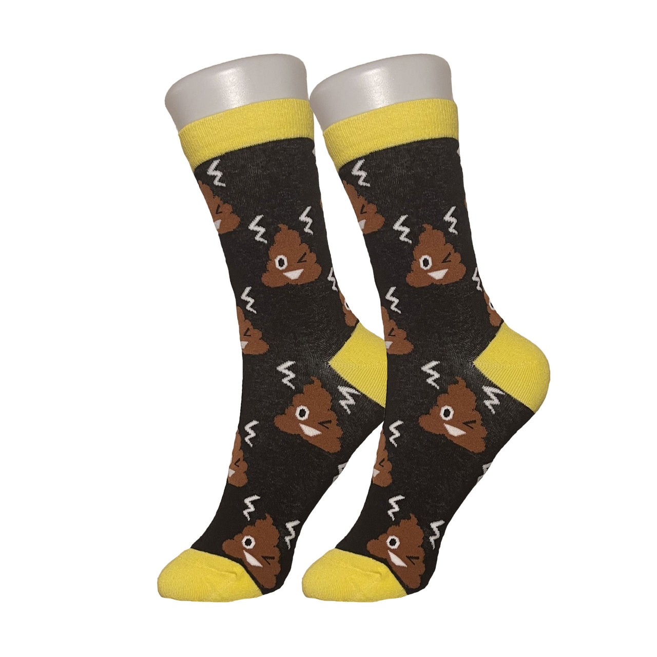 Women's Poo Emoji Socks