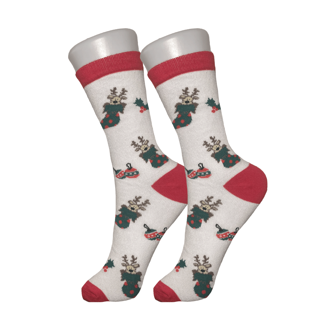 Reindeer Stocking Socks